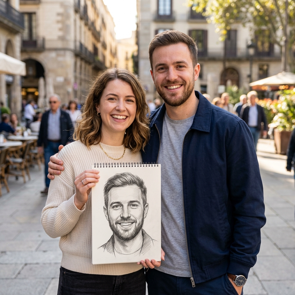 Pareja feliz